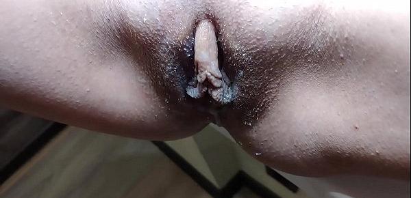  Sperm flows from pussy.  7 Best creampie compilation